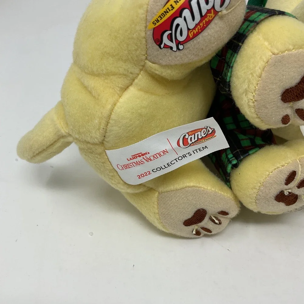 Raising Canes Christmas Vacation Plush Set Aunt Bethany Tree Santa 2022 Lot of 3